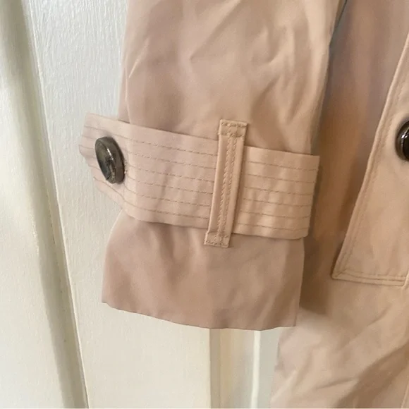 LONDON FOG COLLECTION Hooded Tan Women's Trench Coat Size PXXS - Picture 4 of 9